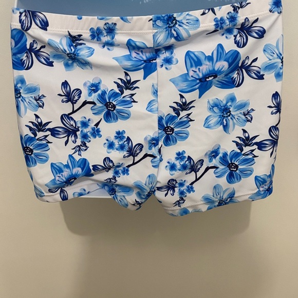 Blue Floral Tankini Set - Picture 5 of 5